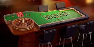 Live blackjack table showing dealer, cards, and betting interface