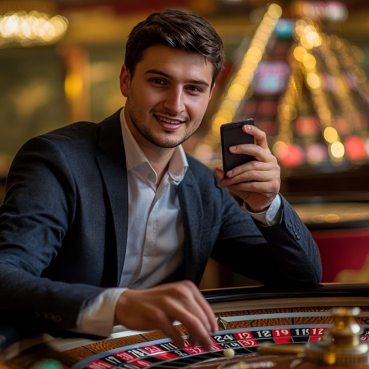 Andar Bahar game interface showing card deck and player betting area